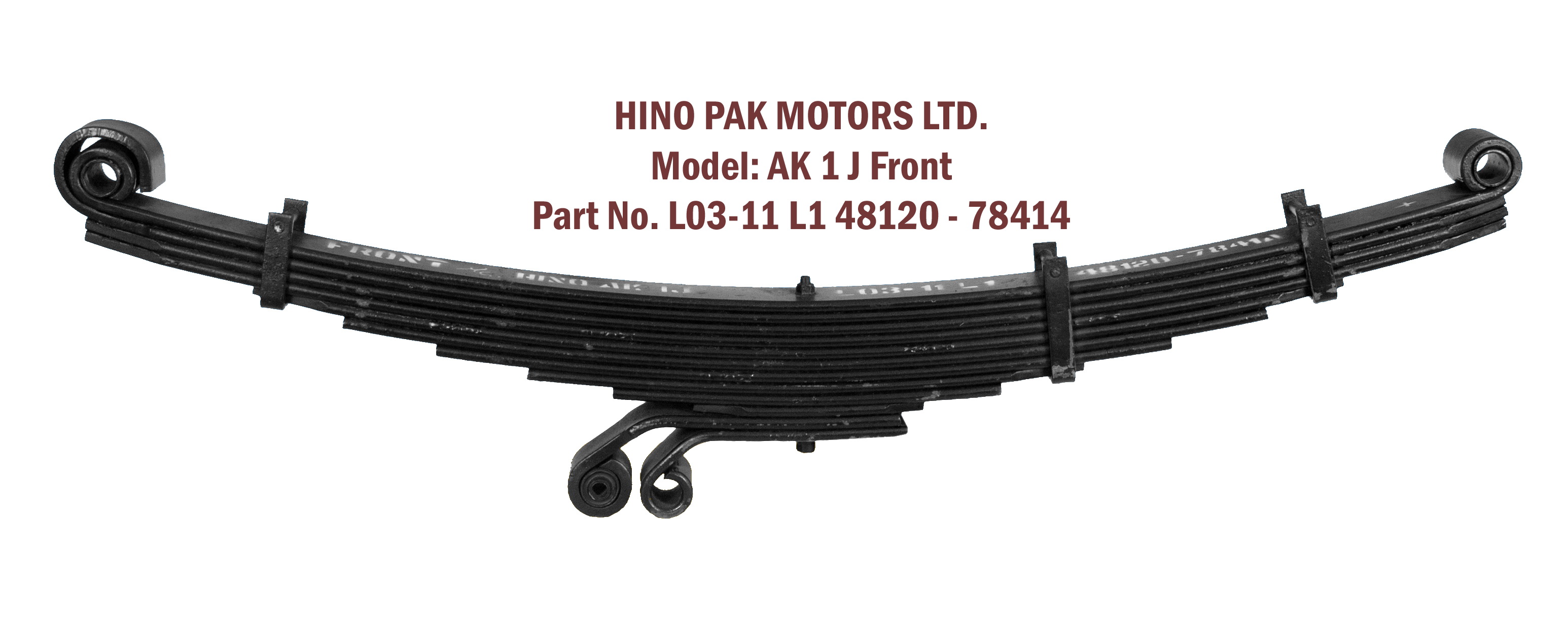 Hino Heavy Duty Spring